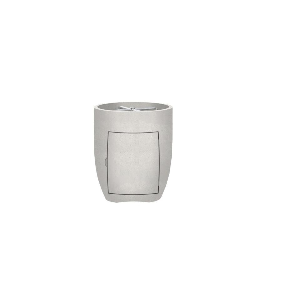 Prism Hardscapes Pentola 3 24-Inch Round Propane Gas Fire Bowl - Ultra White - PH-403-5LP image