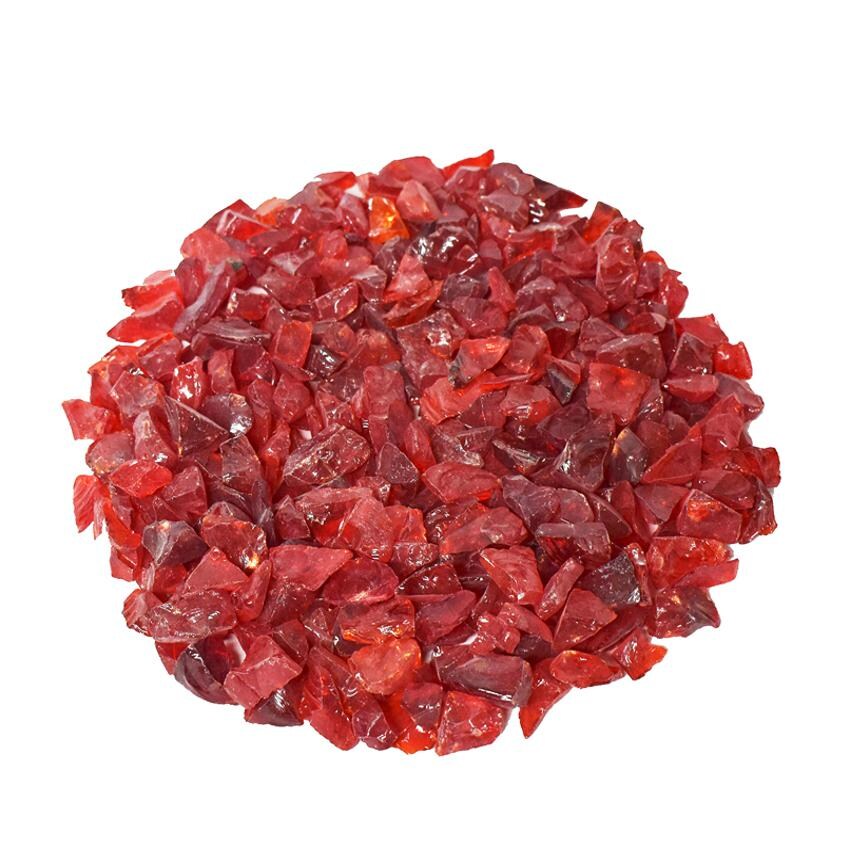Enhance A Fire RR75-FG Rowdy Red 3/4-Inch Crushed Fire Glass thumbnail