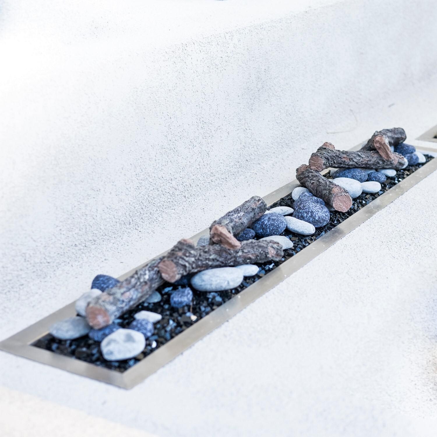 Enhance A Fire - BRKCT-CP - Central Park Burncrete Twigs - With Mixed Media thumbnail