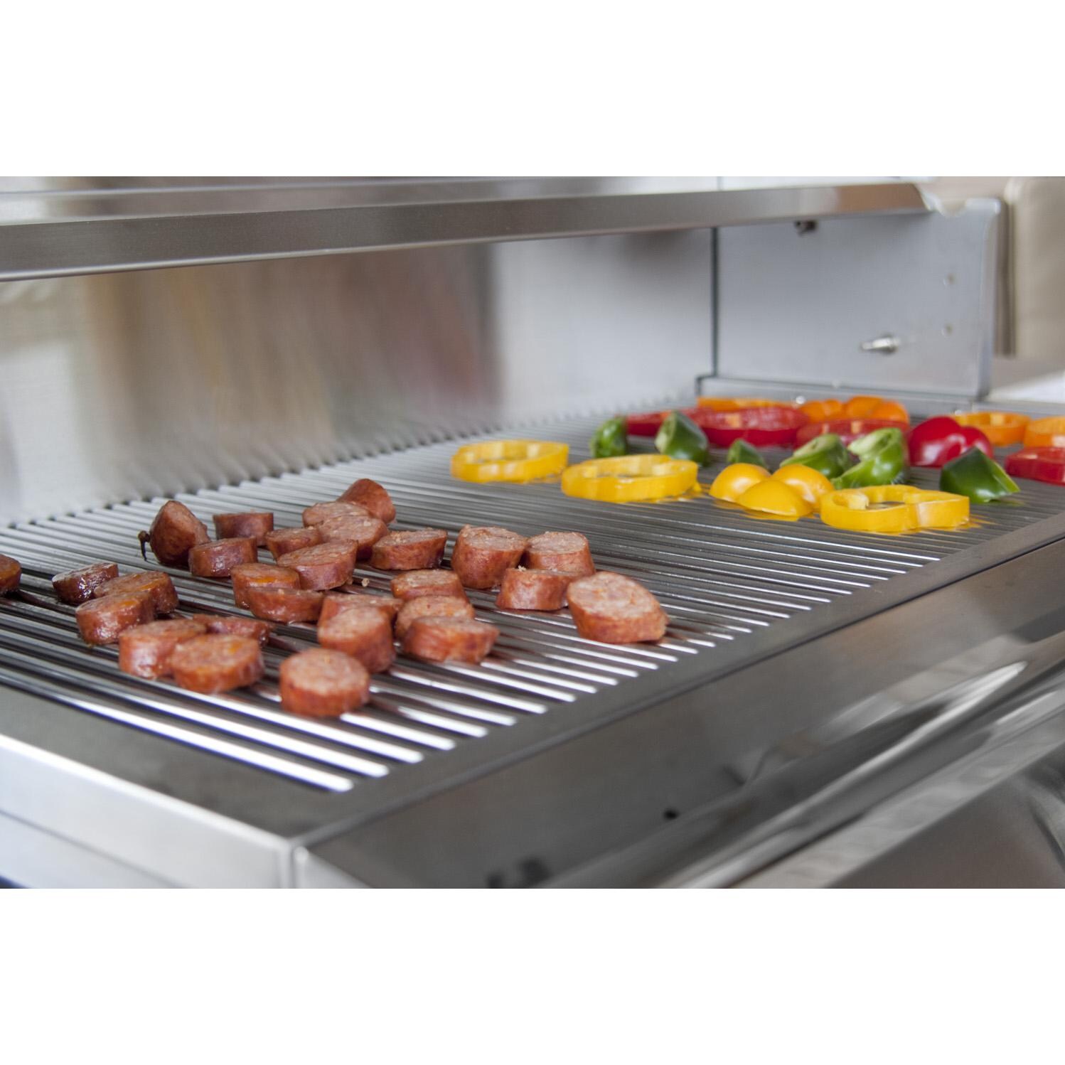 PGS Legacy Big Sur 51-Inch Built-In Gas Grill With Rotisserie With Small Foods On Vari Grids thumbnail