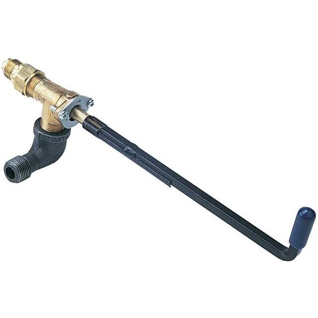 Rasmussen Natural Gas On/Off Valve With 6Inch Removable Handle BBQGuys