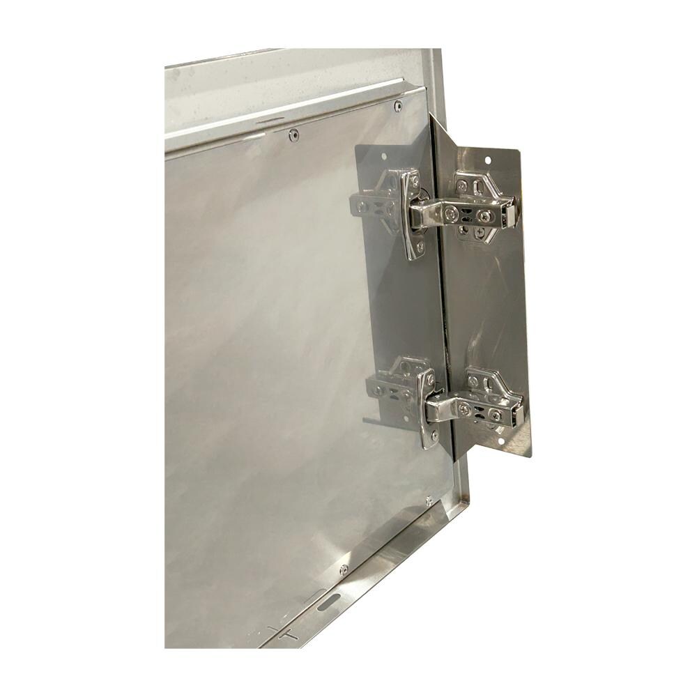 RCS VDD1SC Valiant 33 Inch Soft Close Double Doors - Hinge from Front - Detail thumbnail
