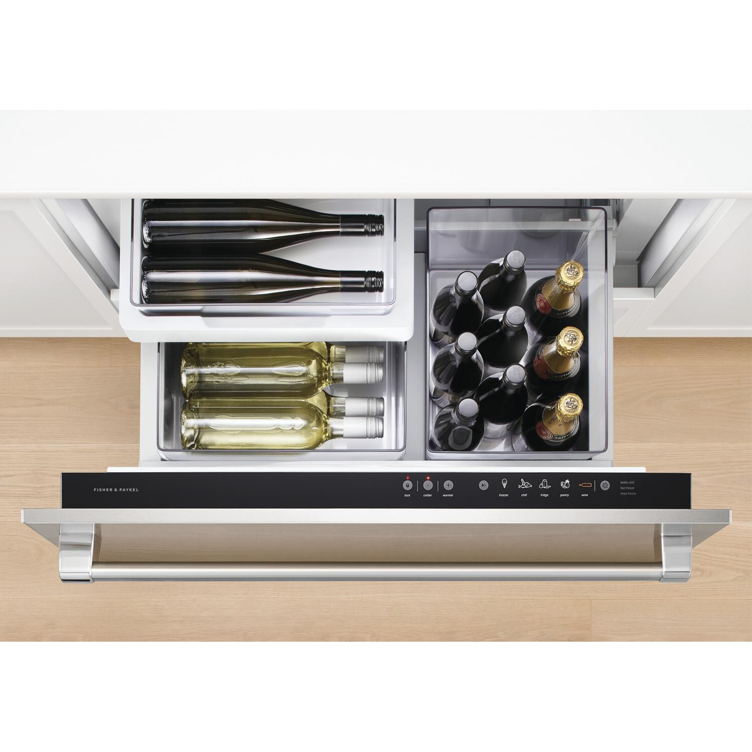 Fisher Paykel Professional CoolDrawe Refrigerator With Door Panel - Wine Mode thumbnail