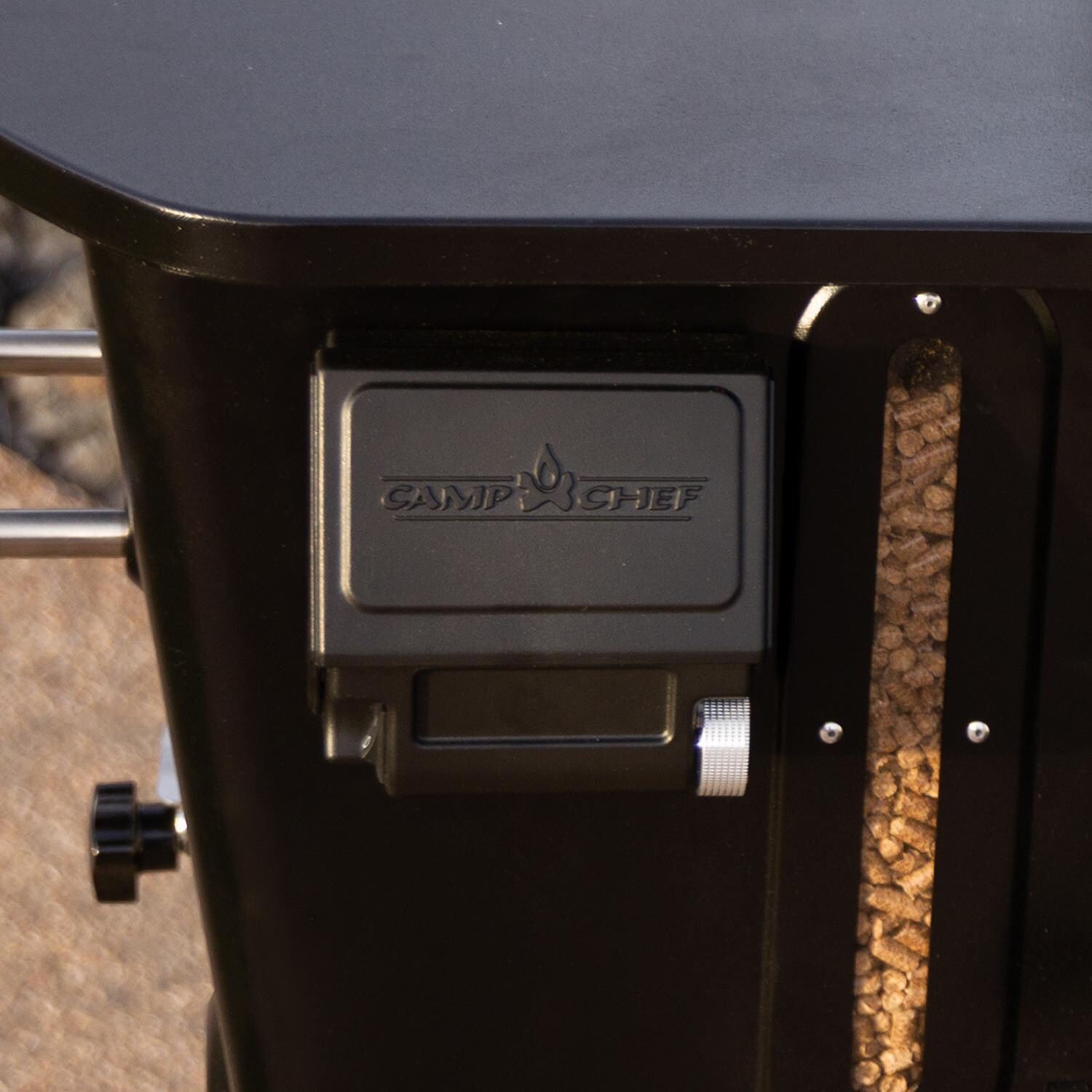 Camp Chef PG24XRSK 24-Inch WiFi Woodwind Pellet Grill With Sidekick - Built-In Protective Cover thumbnail