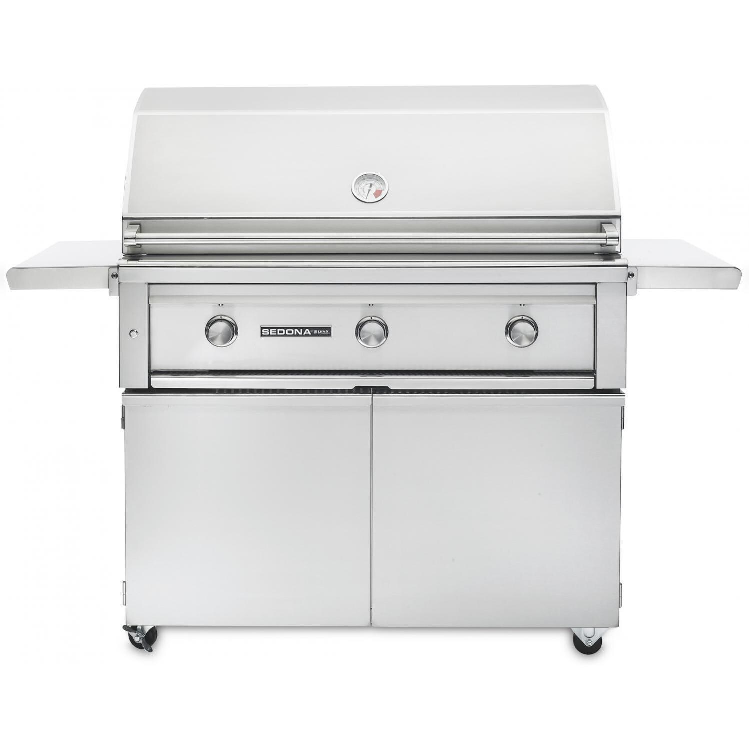 Lynx L700PS-NG Sedona 42 Inch Built-In Natural Gas Grill w/ One Infrared ProSear Burner - White Background thumbnail