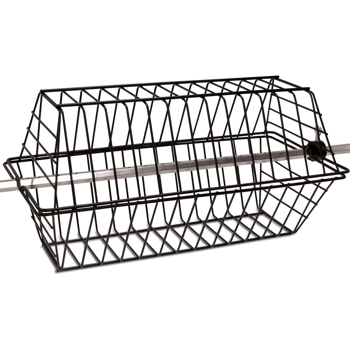 12 X 6Inch Deluxe NonStick Chicken & Rib BBQ Tumble Basket BBQ Guys