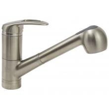 SIR Faucets Single Top Handle Pull Out Hot/Cold Faucet - Brushed Nickel image
