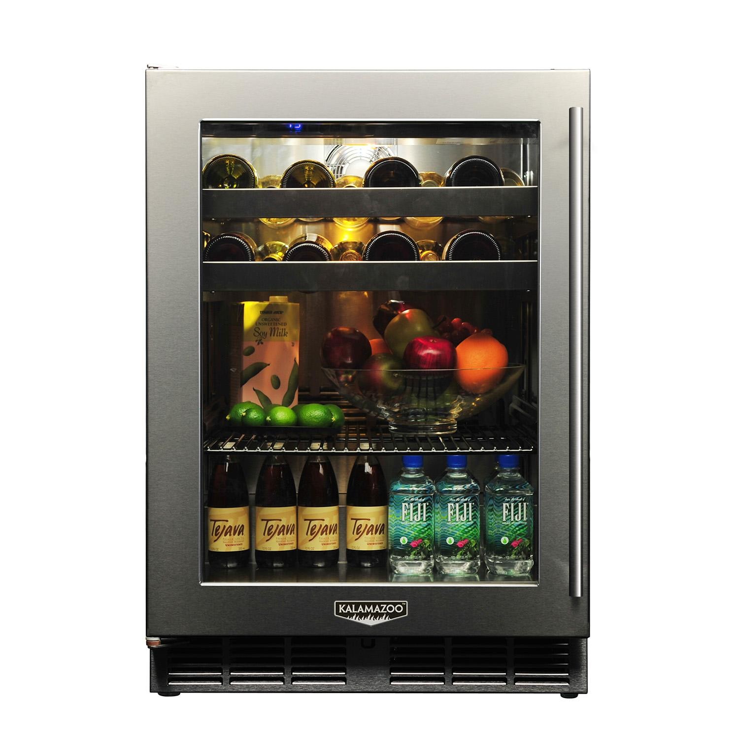 Kalamazoo K-HP24BO-4-3LL-M6 Signature 24 Inch Outdoor Beverage Center - Left Hinge - Lock - Marine-Grade thumbnail