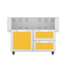 Hestan Double Drawer And Door Tower Cart For 42-Inch Gas Grill - Sol - GCR42-YW image