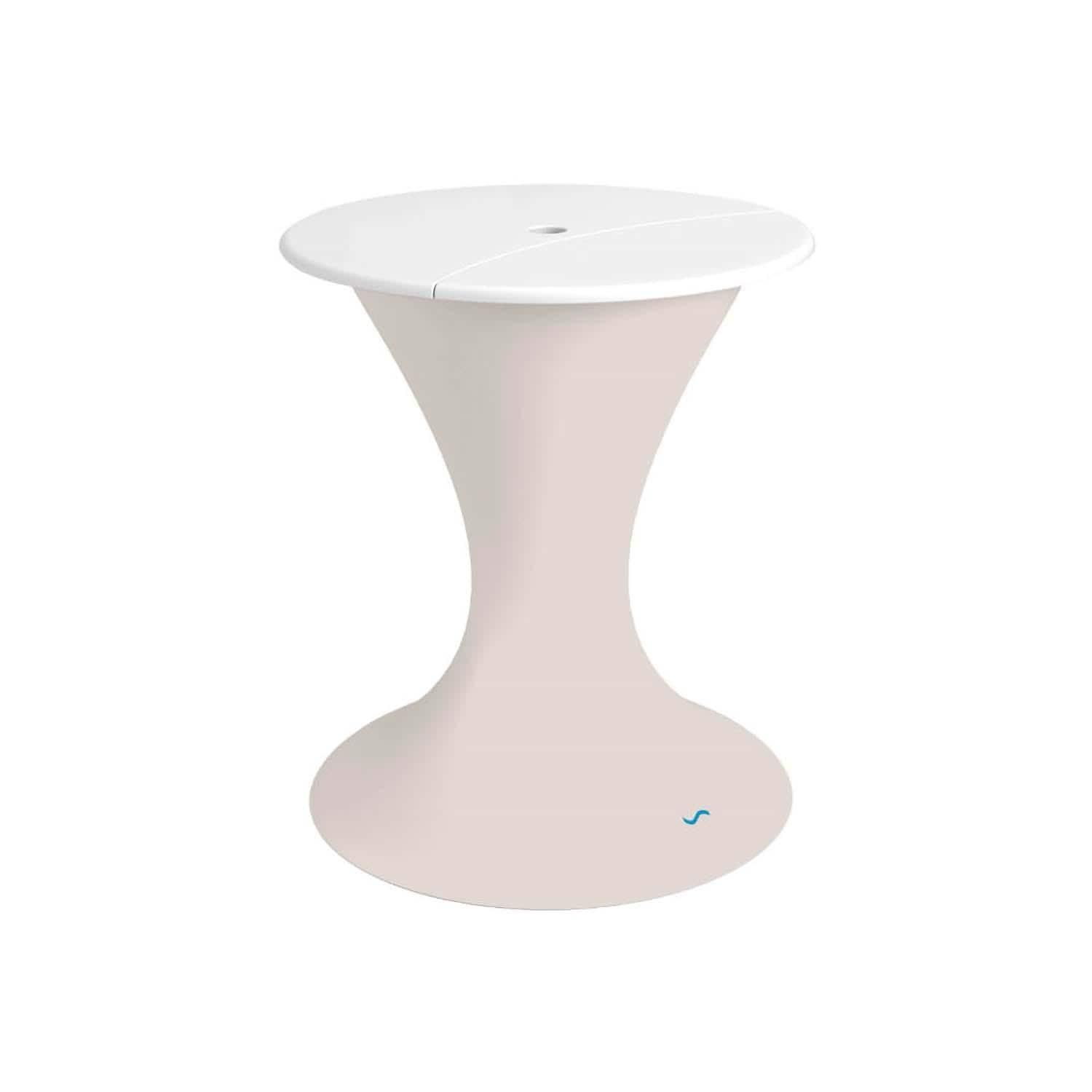 Ledge Lounger Autograph Umbrella Stand Ice Bin - Cloud W/White Lid - LL-AG-US-LC-CL-WH