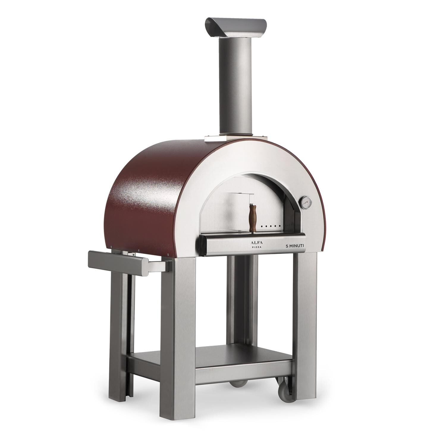 Alfa 5 Minuti 23-Inch Outdoor Wood-Fired Pizza Oven - Copper - FX5MIN-LRAM
