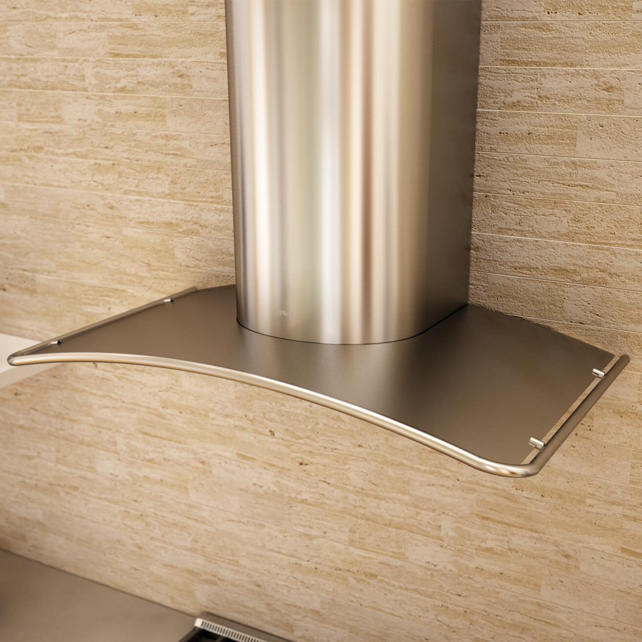 Zephyr Range Hoods 36Inch Europa Milano Wall Mount Chimney Range Hood