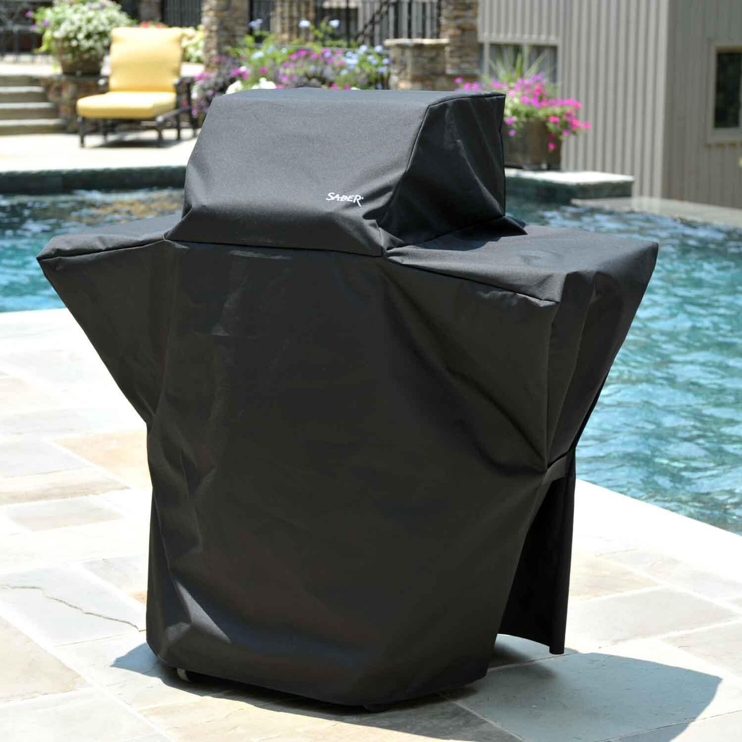 Saber 330 Marine-Grade Grill Cover For Freestanding Grills thumbnail
