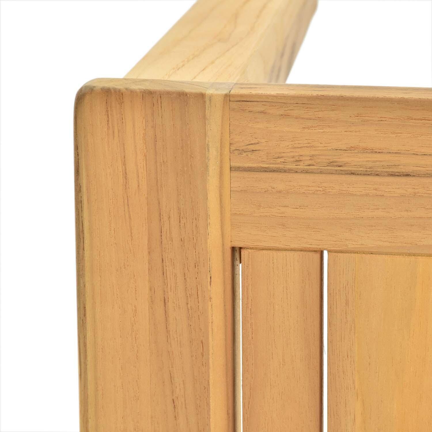 Peninsula Way 9 Pc Set Teak Seating Set By Lakeview Outdoor Designs - Table Corner - Detail thumbnail