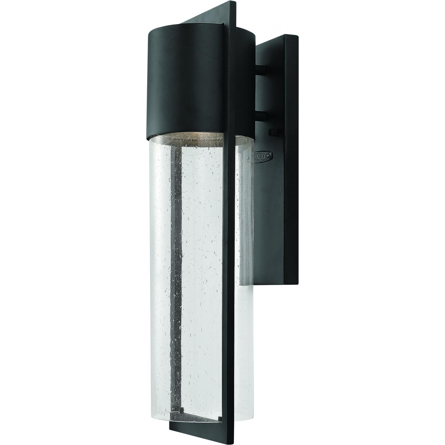 Hinkley Lighting Shelter 1324BK 100W One Light Outdoor Wall Lantern - Black thumbnail