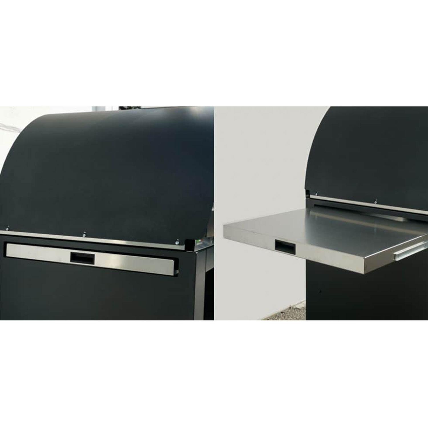 XO Appliance XOPIZZA4CART Pizza Oven Cart for XOPIZZA4   - Slide-Out Side Shelves - Detail thumbnail