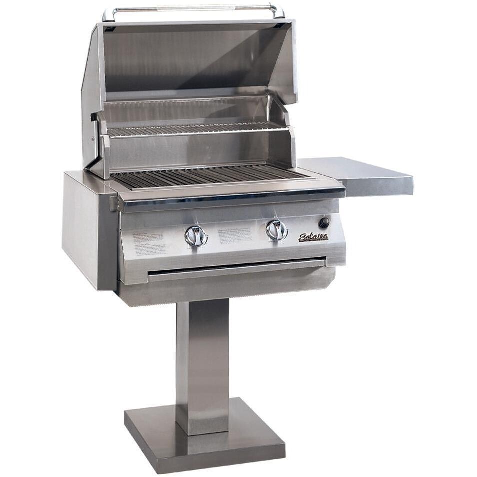 Solaire 30-in All Convection Natural Gas Grill On Bolt Down Post