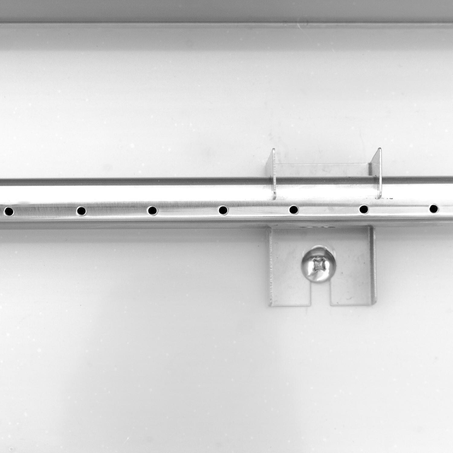 BBQGuys Signature Series Rectangular Drop-In Pan W/ H-Burner - Burner Detail thumbnail