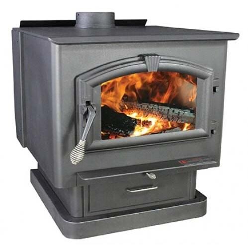 US Stove 3000 Sq. Ft. EPA Certified Wood Burning Stove
