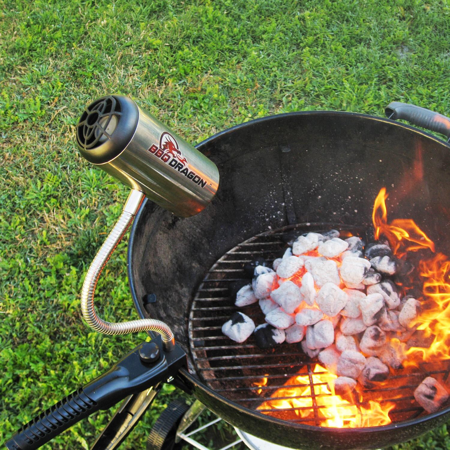BBQ Dragon Fire Supercharger - Lighting Charcoal - Lifestyle thumbnail
