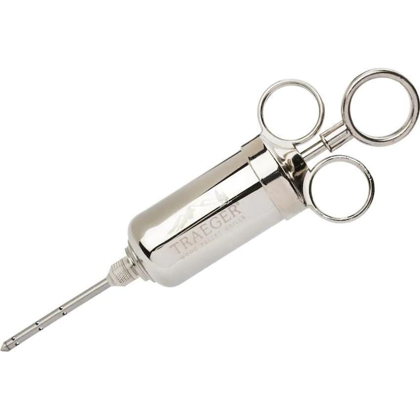 Traeger Operating Table Accessory Gift Set -  Traeger Meat Injector - White Background thumbnail