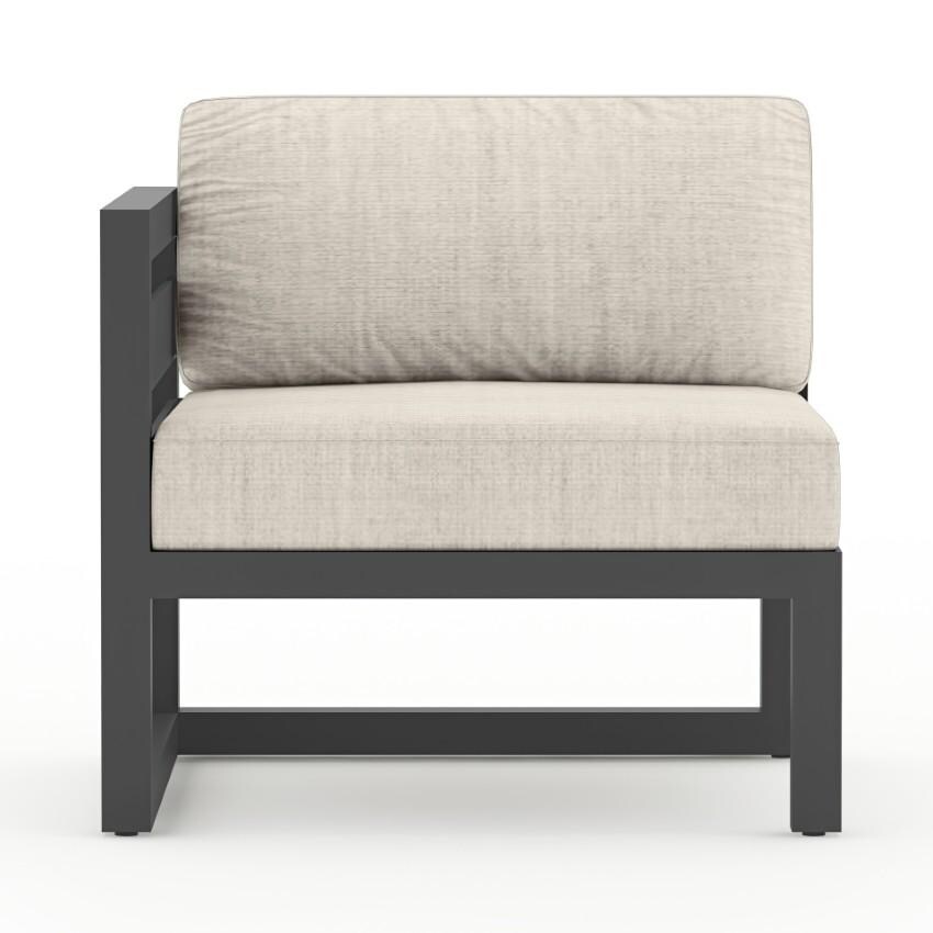 Misty Cove 6 Piece Sectional Set in Slate w/Club Chair & Cast Silver Cushions by Lakeview - Left Section - White Background thumbnail