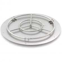 Lakeview Outdoor Designs 24-Inch Round Flat Pan With 18-Inch Propane Ring Burner image