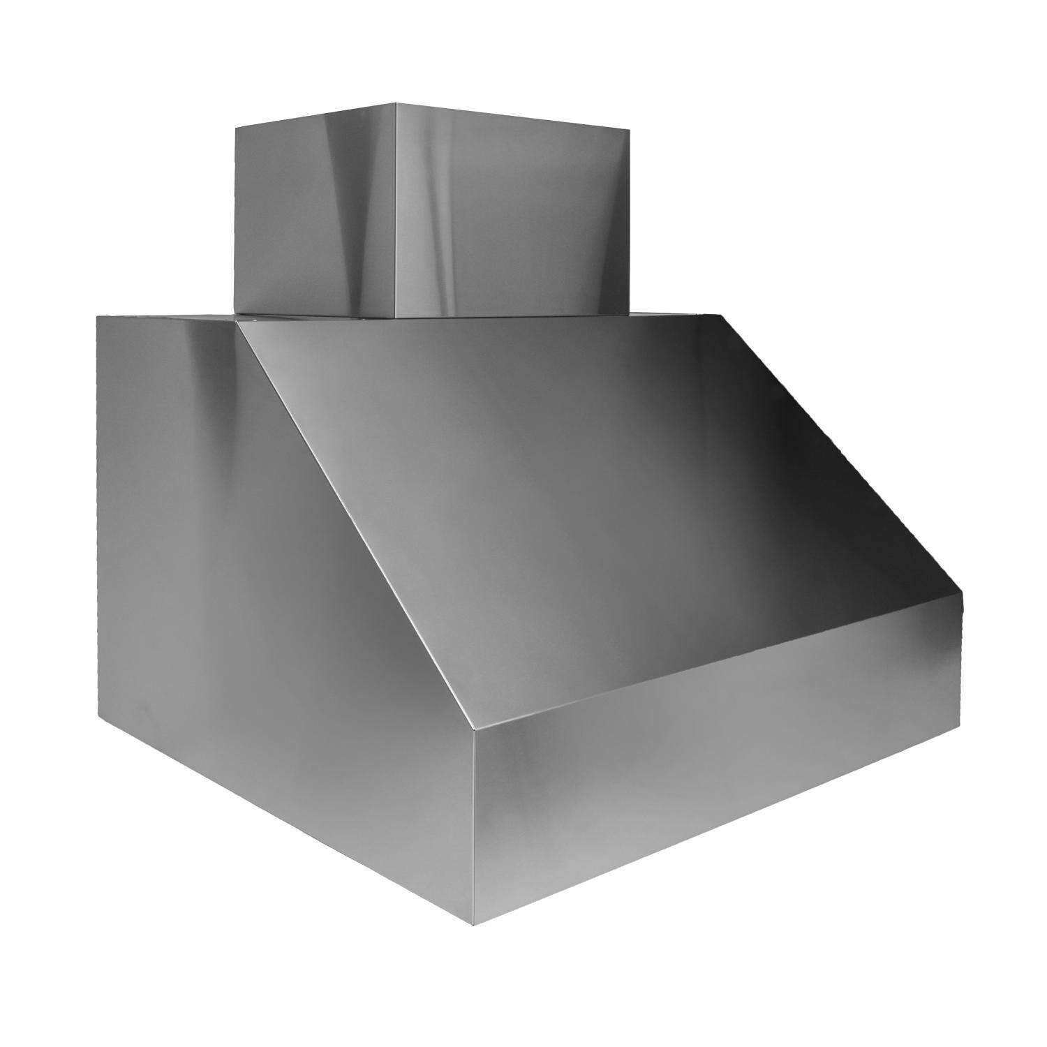 Trade-Wind 36-Inch Stainless Steel 1200 CFM Smooth Face Outdoor Vent Hood With Convertible Discharge - S723612CD thumbnail