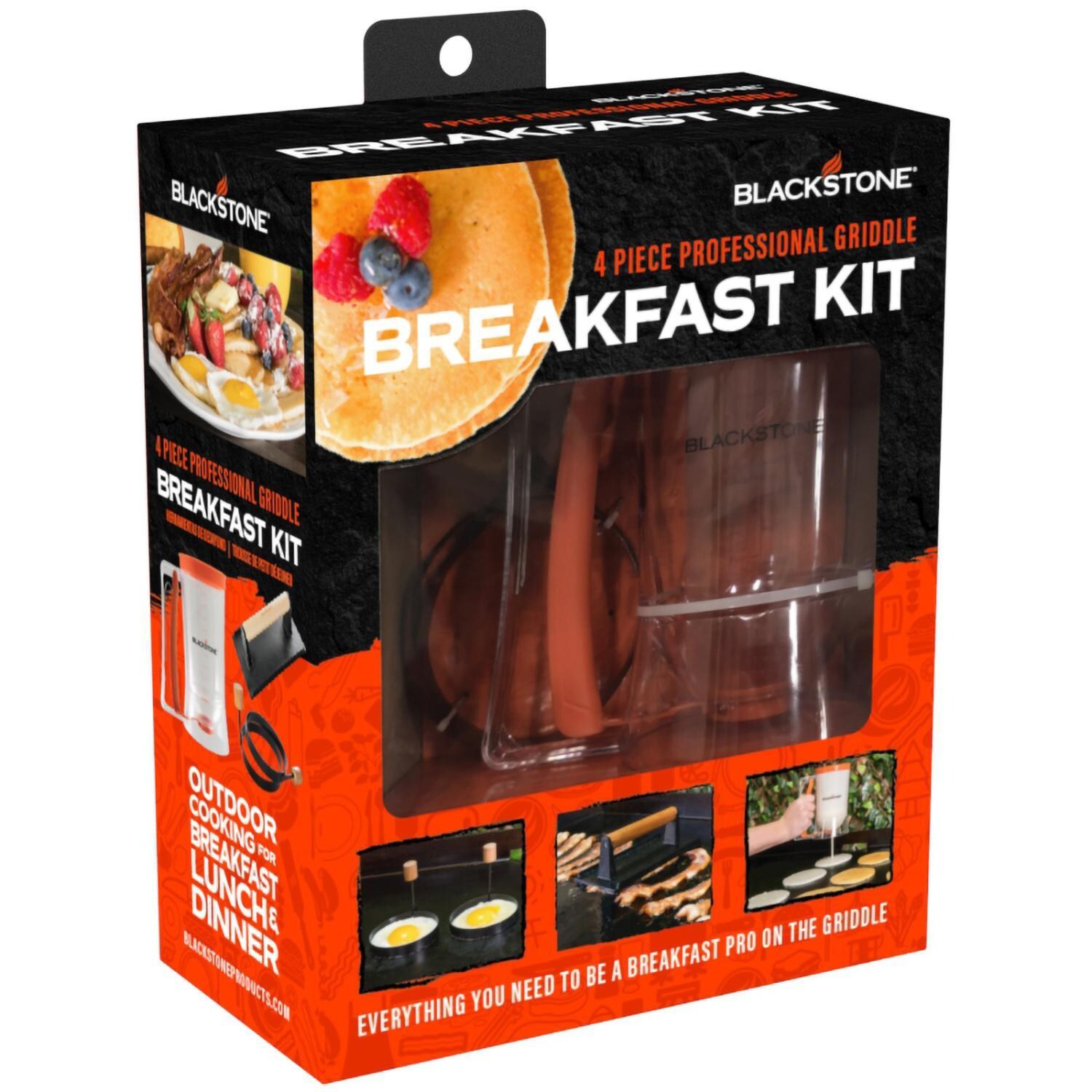 Blackstone 1543 4-Piece Breakfast Kit - Packaging - White Background thumbnail