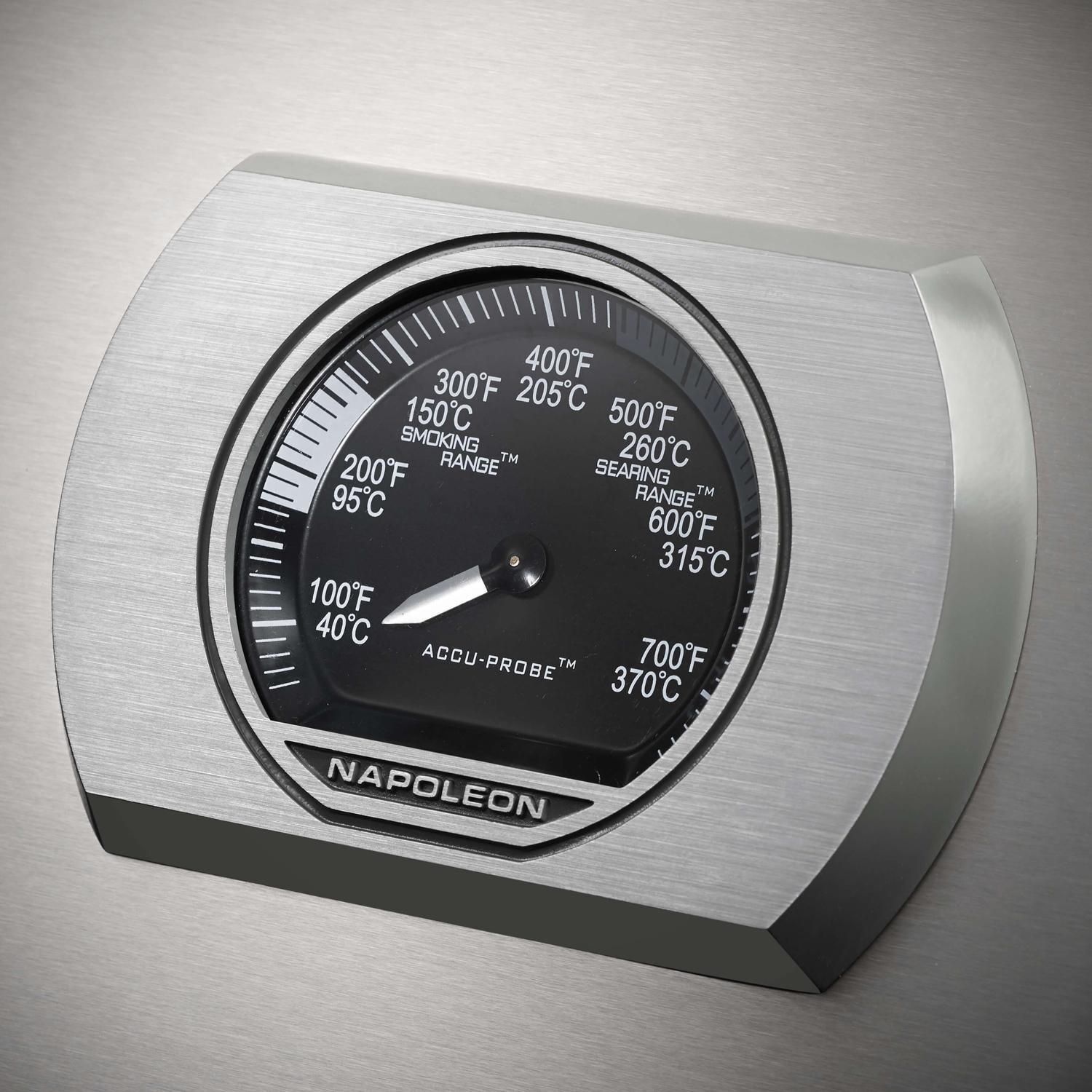 Napoleon RSE525RSIBNSS-1 Rogue SE 525 RSIB Natural Gas Grill with Infrared Rear Burner and Infrared Side Burner - Stainless Steel - Accu-Probe Temperature Gauge thumbnail