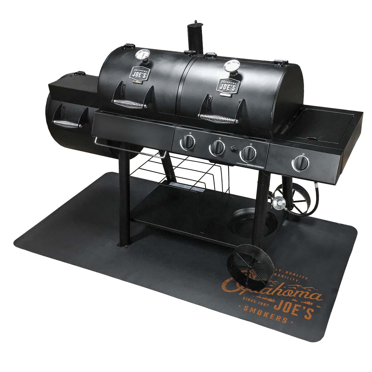 Oklahoma Joe's 4498341P06V 80 X 40 XL Smoker Mat- Shown w/ Grill - White Background thumbnail