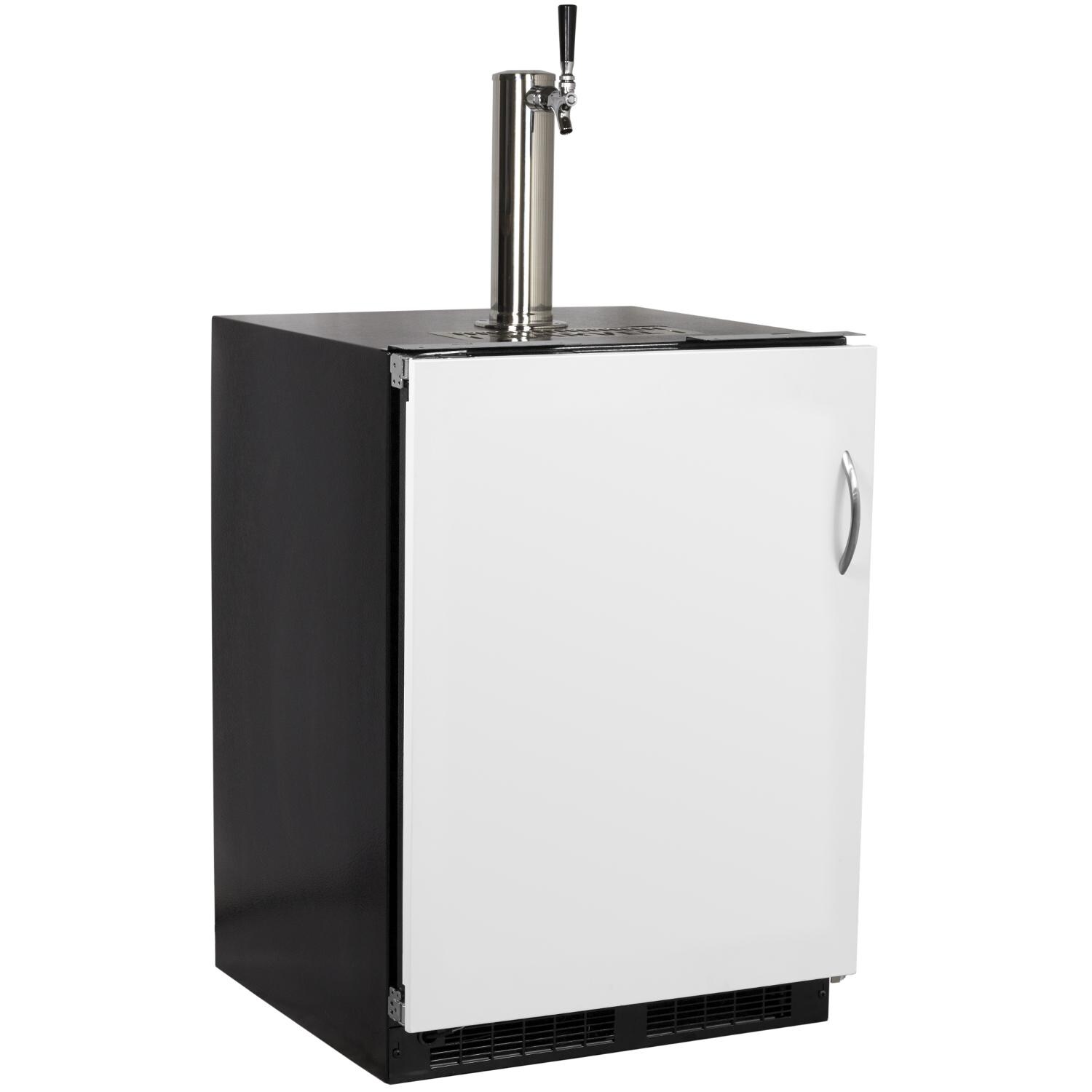 Marvel 24-Inch 5.7 Cu. Ft. Left Hinge Built-in Single Tap Beer Dispenser - Panel Ready - ML24BNP3LP