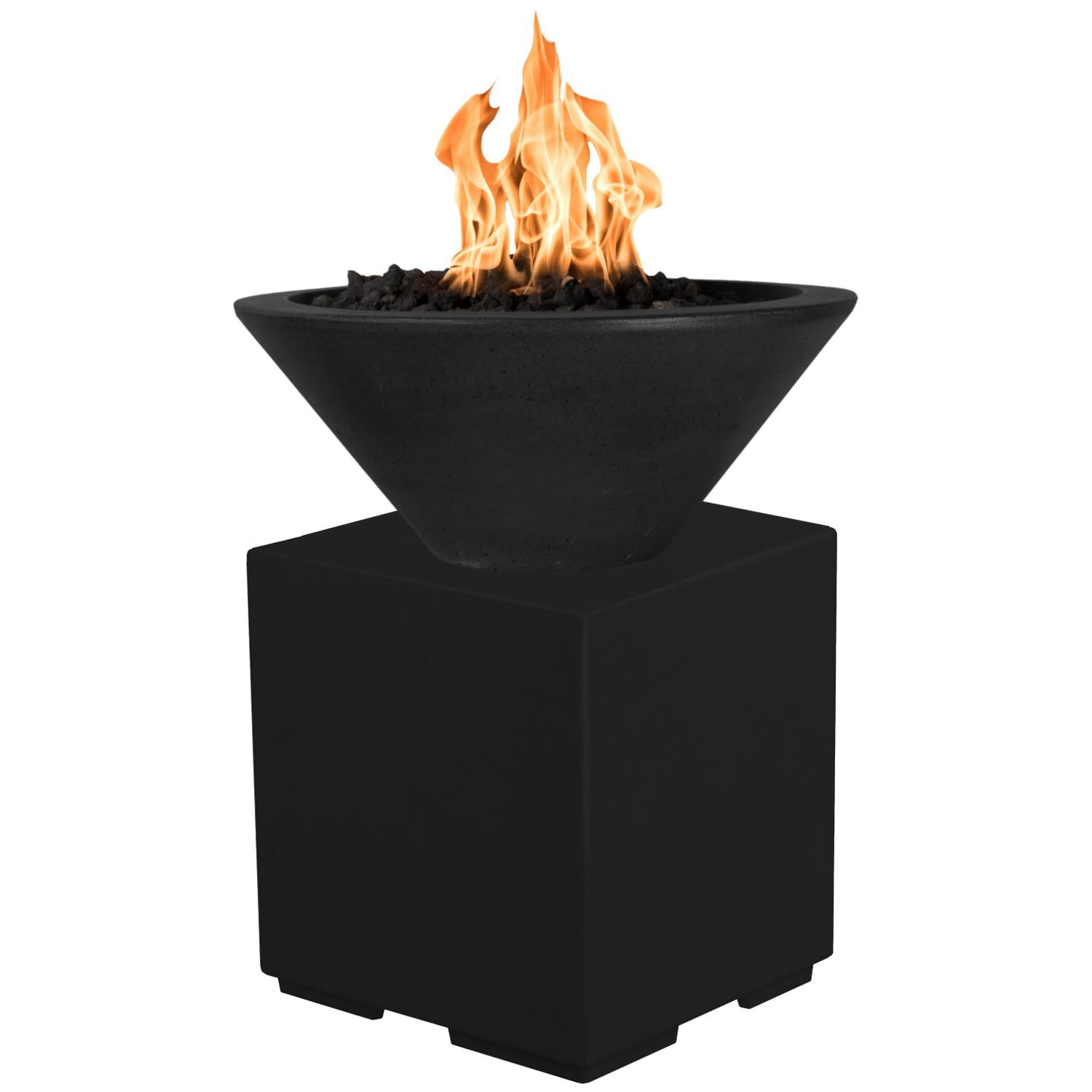 Black GFRC Pillar with Bowl Outline thumbnail