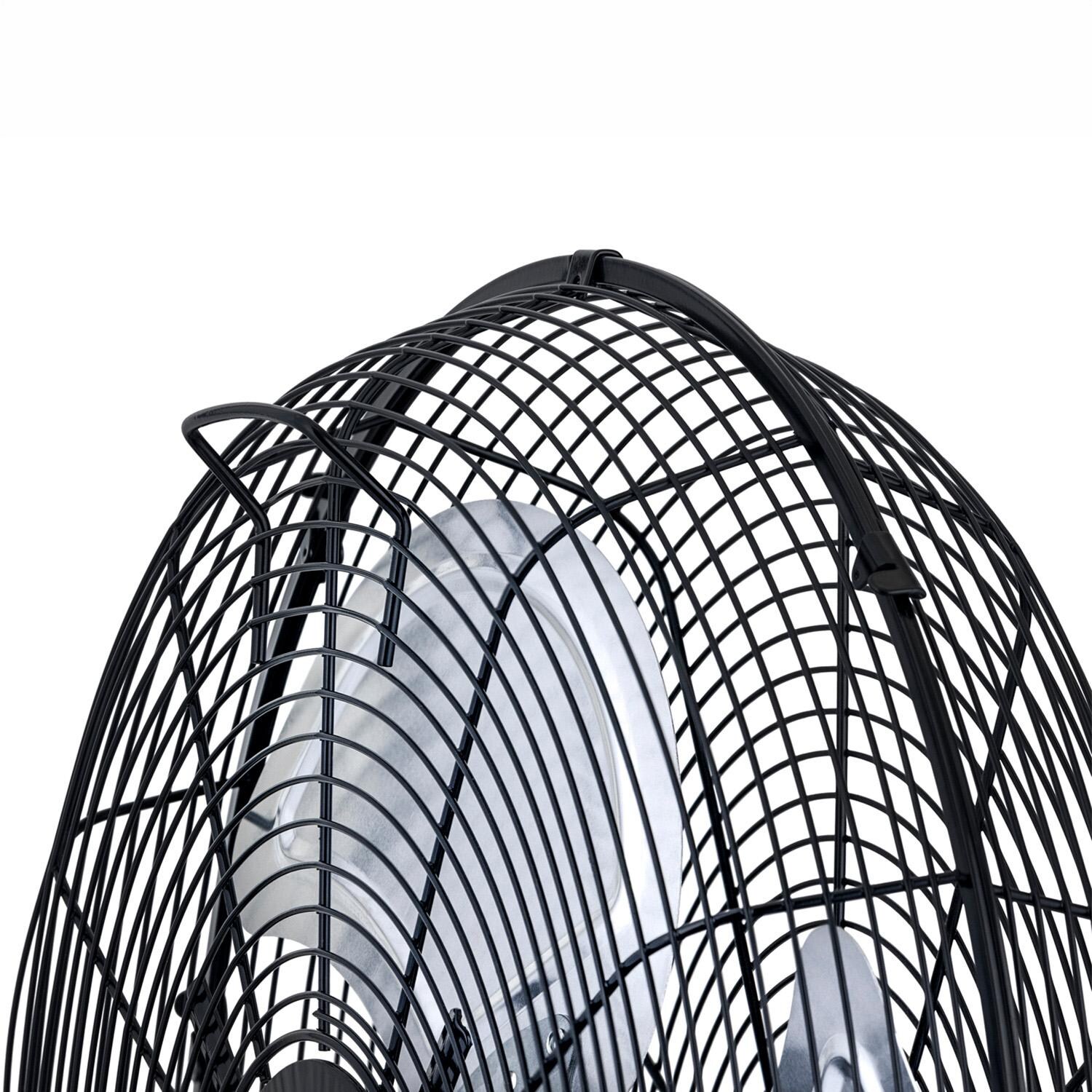 NewAir NIF20CBK00 20-in Rated 2-in-1 High Velocity Wall/ Floor Mount Fan w/ 3 Fan Speeds & Adjustable Tilt Head - Black - Handle - Detail thumbnail