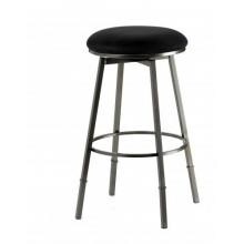 Hillsdale Sanders Adjustable Backless Bar Stool - Pewter - 4150-831 image