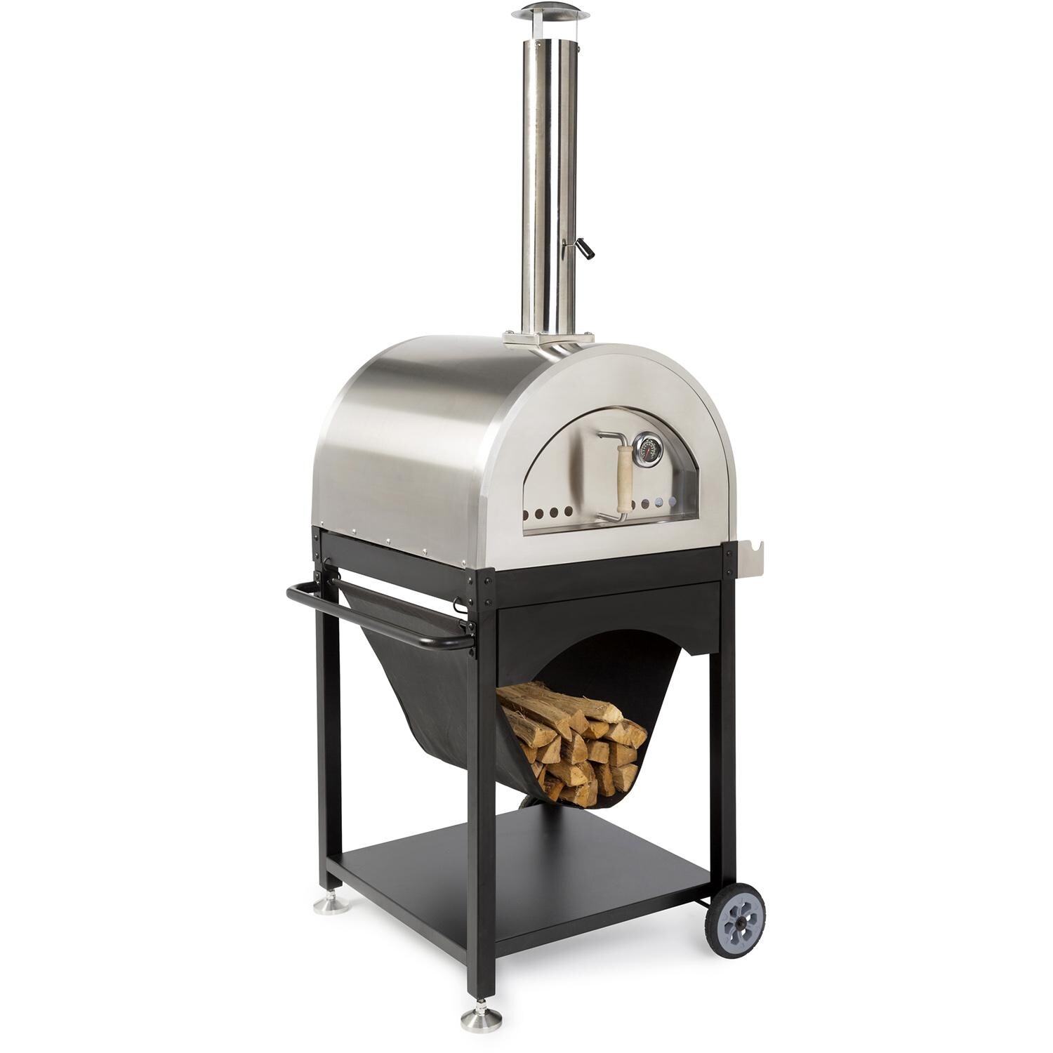 WPPO WPPO4 Pro 4 25-Inch Outdoor Wood-Fired Pizza Oven On Cart thumbnail
