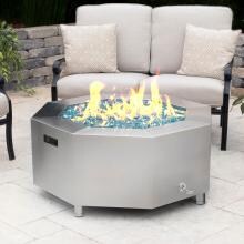 Lakeview Outdoor Designs 42-Inch Stainless Steel Octagonal Fire Pit - Propane