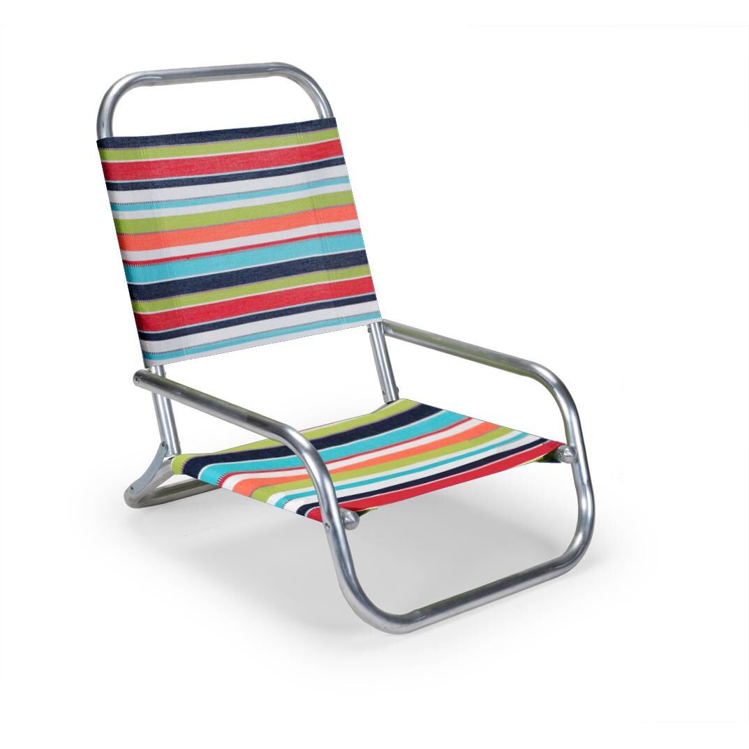 Sun & Sand Folding Aluminum Beach Chair By Telescope Casual - Isla