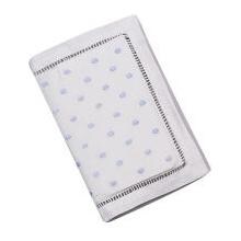 Elegant Baby Embroidered Cover Bible - Blue image