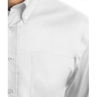 Red House Herringbone Non-Iron Button-Down Shirt 4XL - White