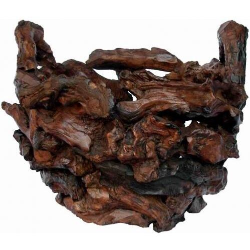 Teak Wood Drifter Basket-Round