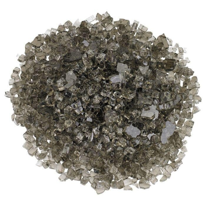 BBQGuys Signature AFF-BRZ-10 1/4-Inch Bronze Fire Glass - Top View thumbnail