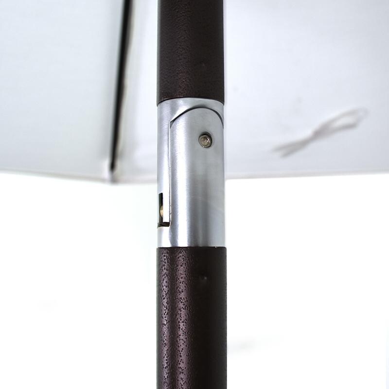 California Umbrella 9 Ft Octagonal Aluminum Collar Tilt Patio Umbrella W/ Crank Lift & Aluminum Ribs - Tilt Join Detail
