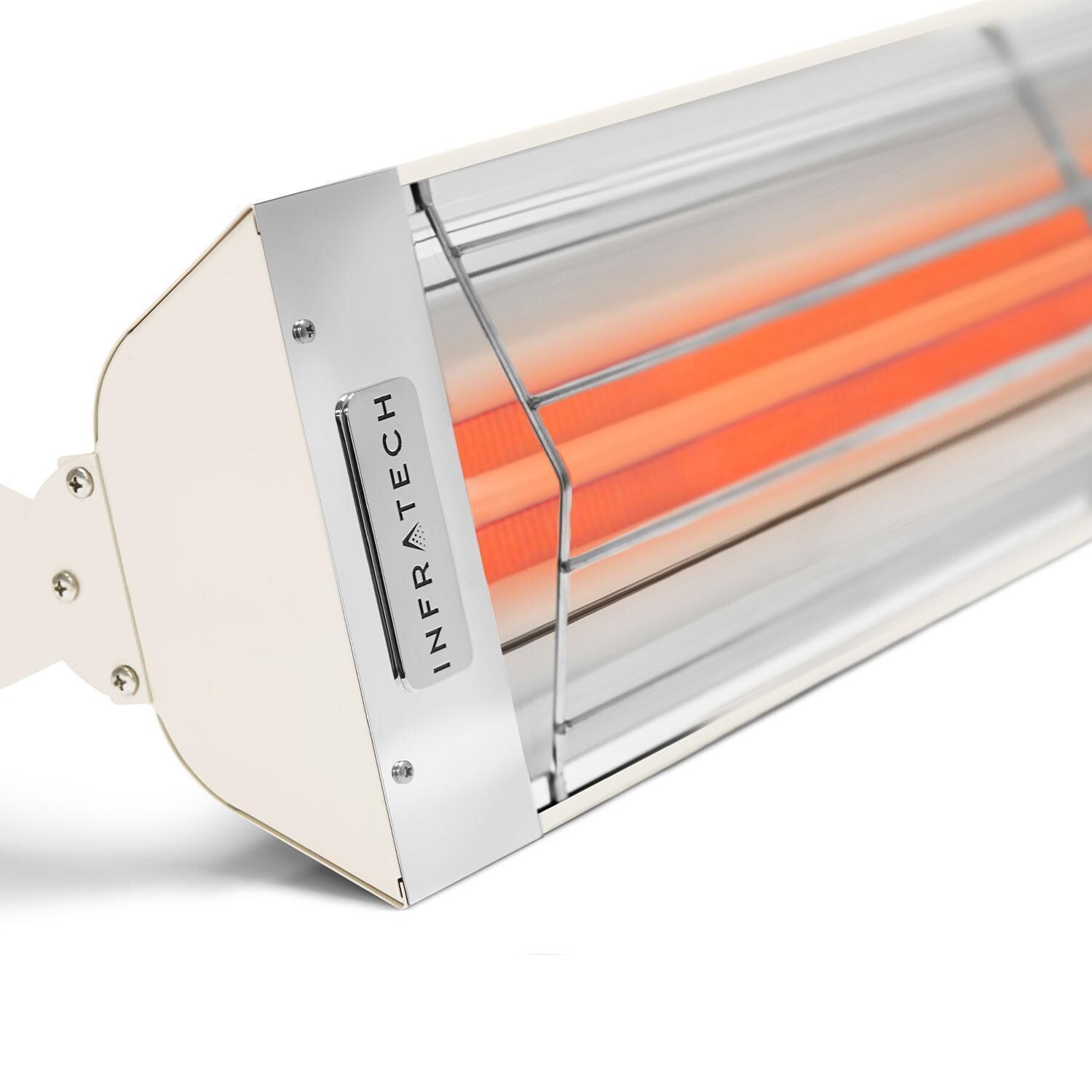 Infratech WD5224BI WD-Series 48 Inch 5200W Dual Element Electric Patio Heater - 240V - Biscuit - Display - White Background thumbnail
