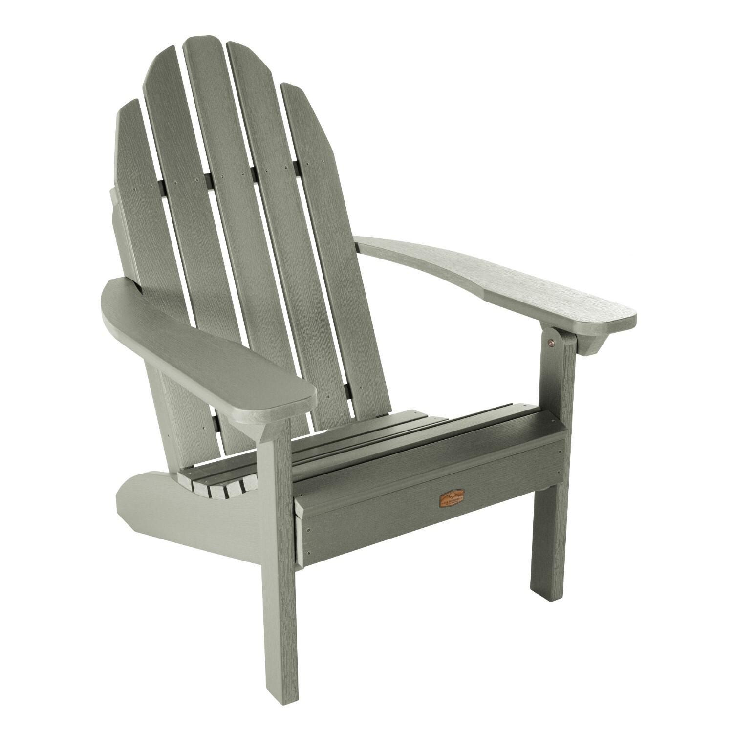 Paradise Key Recycled Adirondack Char in Eucalyptus by Lakeview Outdoor Designs - White Background