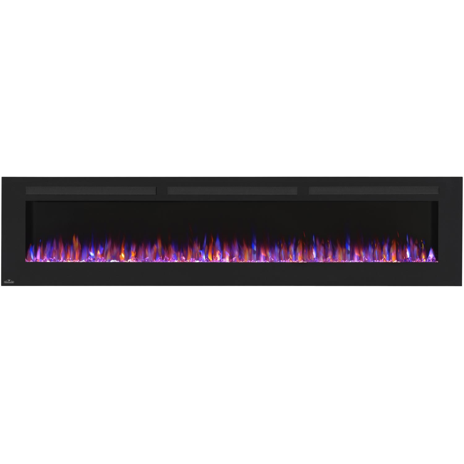Napoleon NEFL100FH 100-Inch Allure Linear Wall Mount Electric Fireplace - Multi-Colored Flames thumbnail