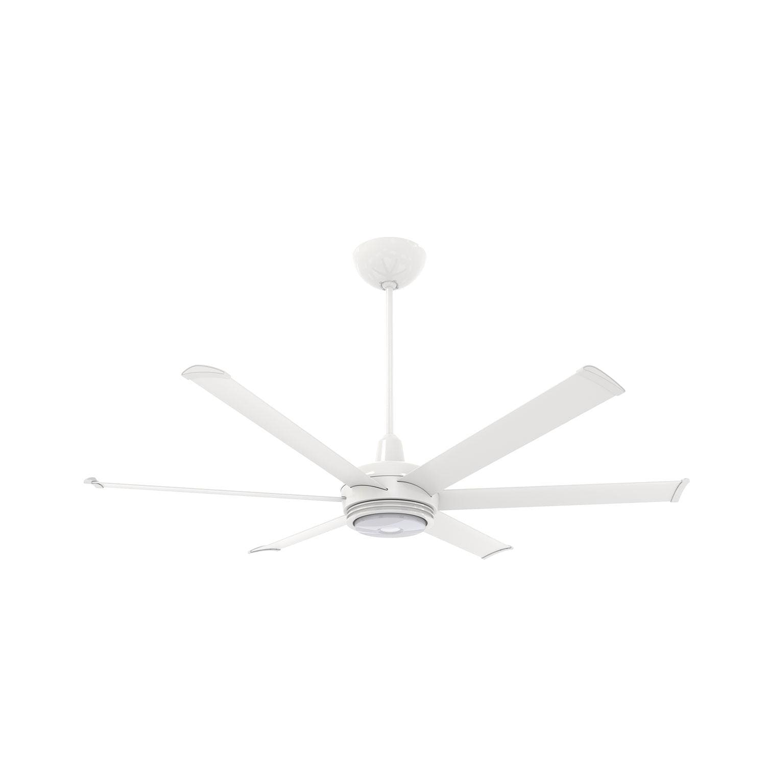 Big Ass Fans MK-ES62-052306A787I20S34 60-Inch es6 Ceiling Fan Kit Retail Universal Mount W/ 20-Inch Ext Tube White - W/ Light (Sold Seperately thumbnail