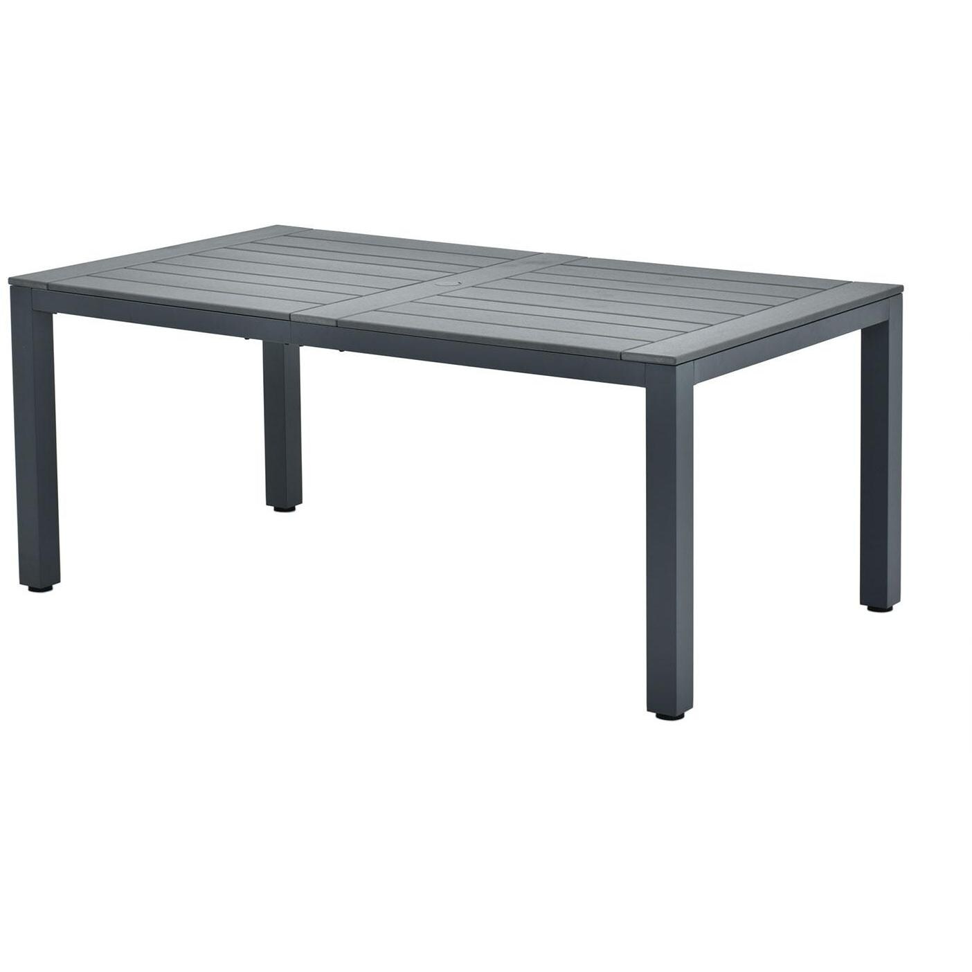 Everglades 71 Inch Polyresin Dining Table by Lakeview Outdoor Designs - Display - White Background thumbnail