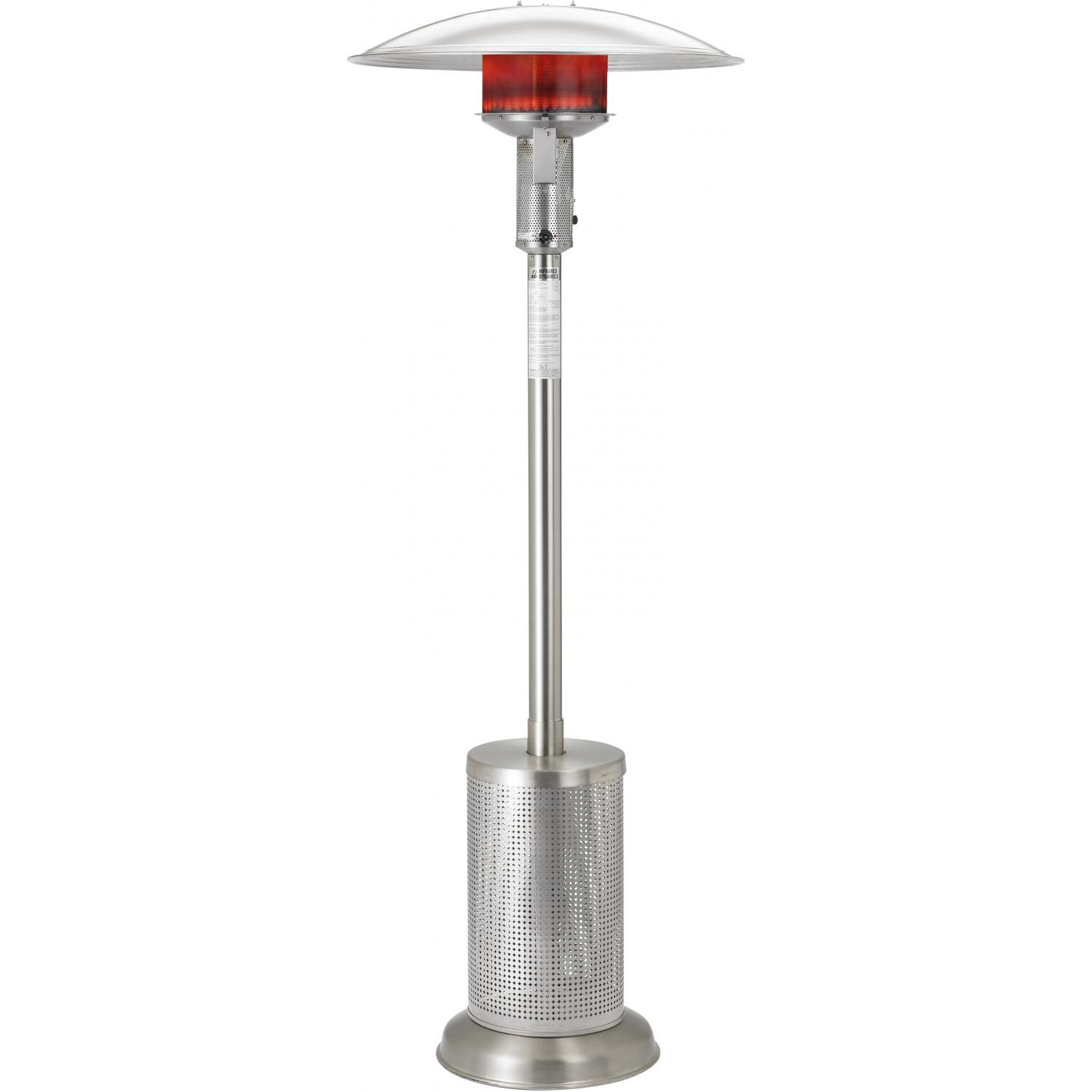 Sunglo 40000 BTU Propane Gas Patio Heater - Stainless Steel thumbnail