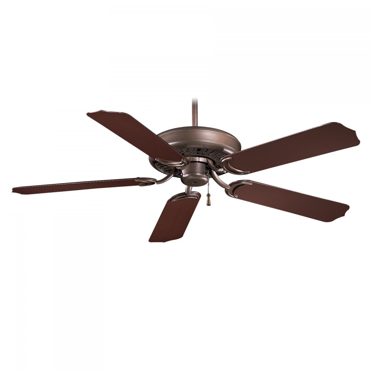 Minka-Aire F571-ORB Sundance 52-Inch 5-Blade Ceiling Fan in Oil Rubbed Bronze Finish w/ Dark Oak All Weather Blades thumbnail